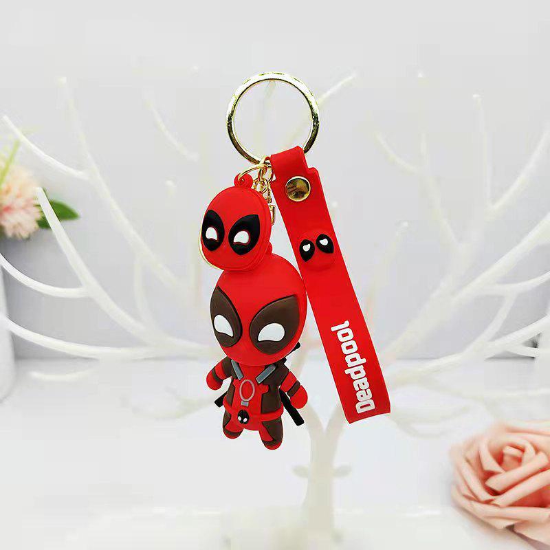 Брелок Deadpool черный Марвел супергерой 7 см - фото 7 Брелок Deadpool черный Марвел супергерой 7 см - фото 7