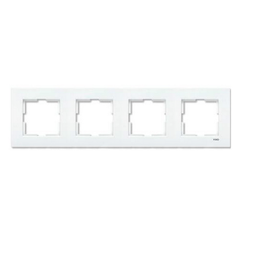 Рамка VI-KO Karre 4-на горизонтальна Білий (31517127)