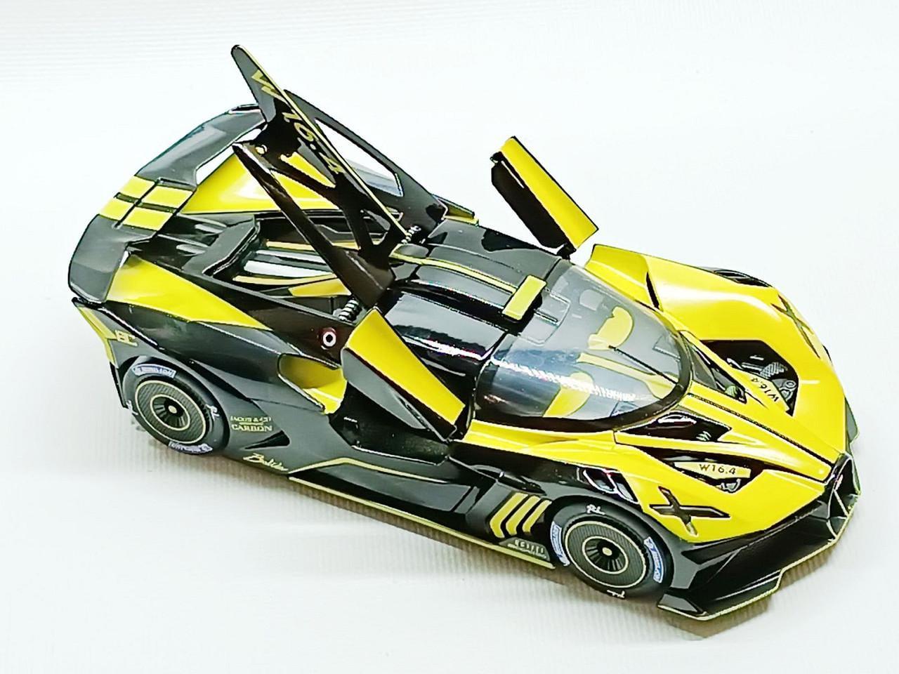 Машина Автопром Bugatti Bolide 2400 Желтый (24003)