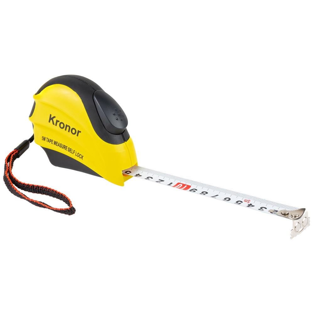 Рулетка магнитная Kronor 5 м x 19 мм с автостопом (3824011)