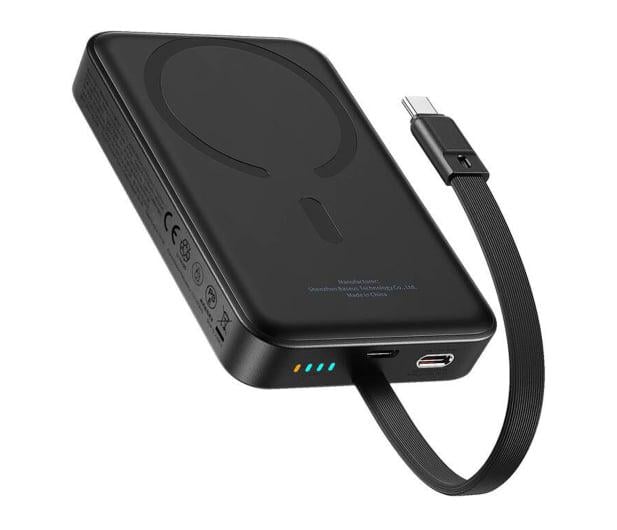 Повербанк Baseus Magnetic Mini PowerBank 10000 mAh 30W Black Bayern (P1002210B113-Z1) - фото 2 Повербанк Baseus Magnetic Mini PowerBank 10000 mAh 30W Black Bayern (P1002210B113-Z1) - фото 2