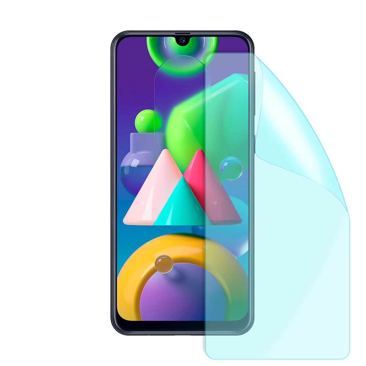 Гидрогелевая пленка для Samsung Galaxy M21s серии grade B (HF-B02SNG-001-053)