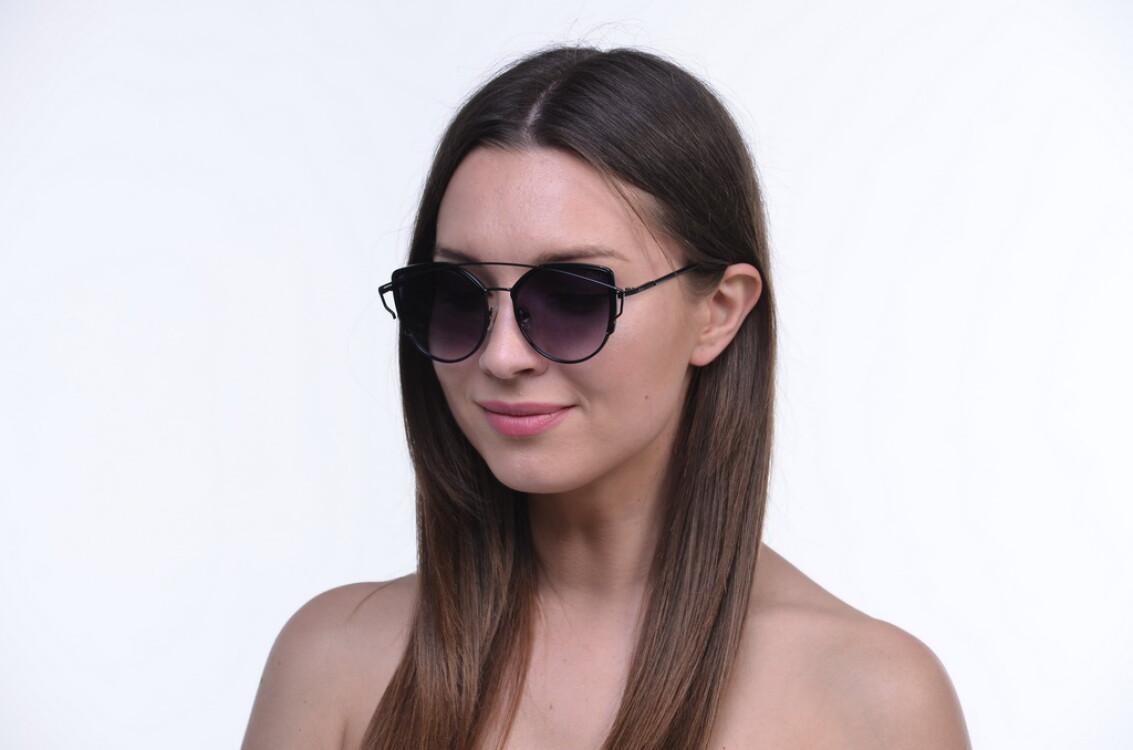 Солнцезащитные очки женские SunGlasses 8033black (o4ki-10159) - фото 4 Солнцезащитные очки женские SunGlasses 8033black (o4ki-10159) - фото 4