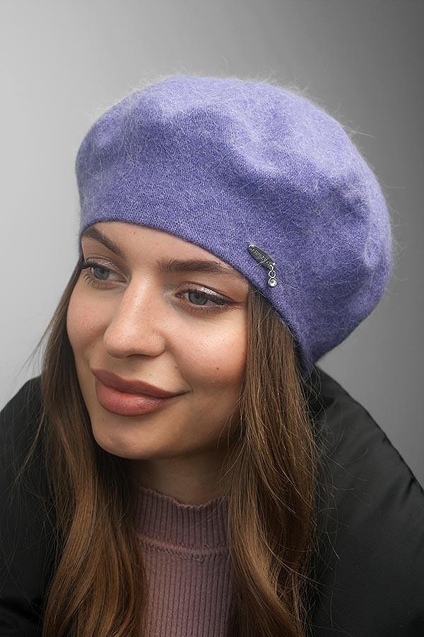 Берет шерстяной Braxton Донна женский Маренго (7218)