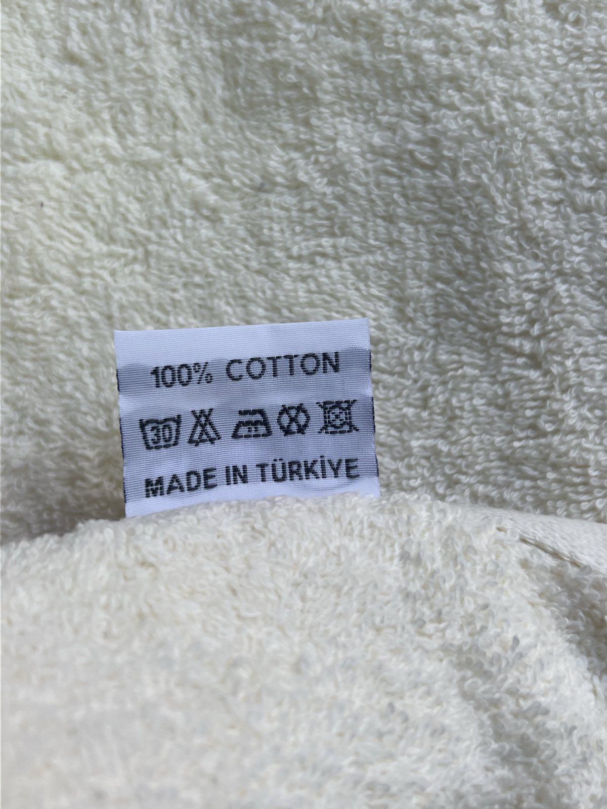 Набор полотенец банное и для лица 70х40 см/50х90 см 2 шт. Белый (mame2v1krug-beyaz) - фото 4 Набор полотенец банное и для лица 70х40 см/50х90 см 2 шт. Белый (mame2v1krug-beyaz) - фото 4