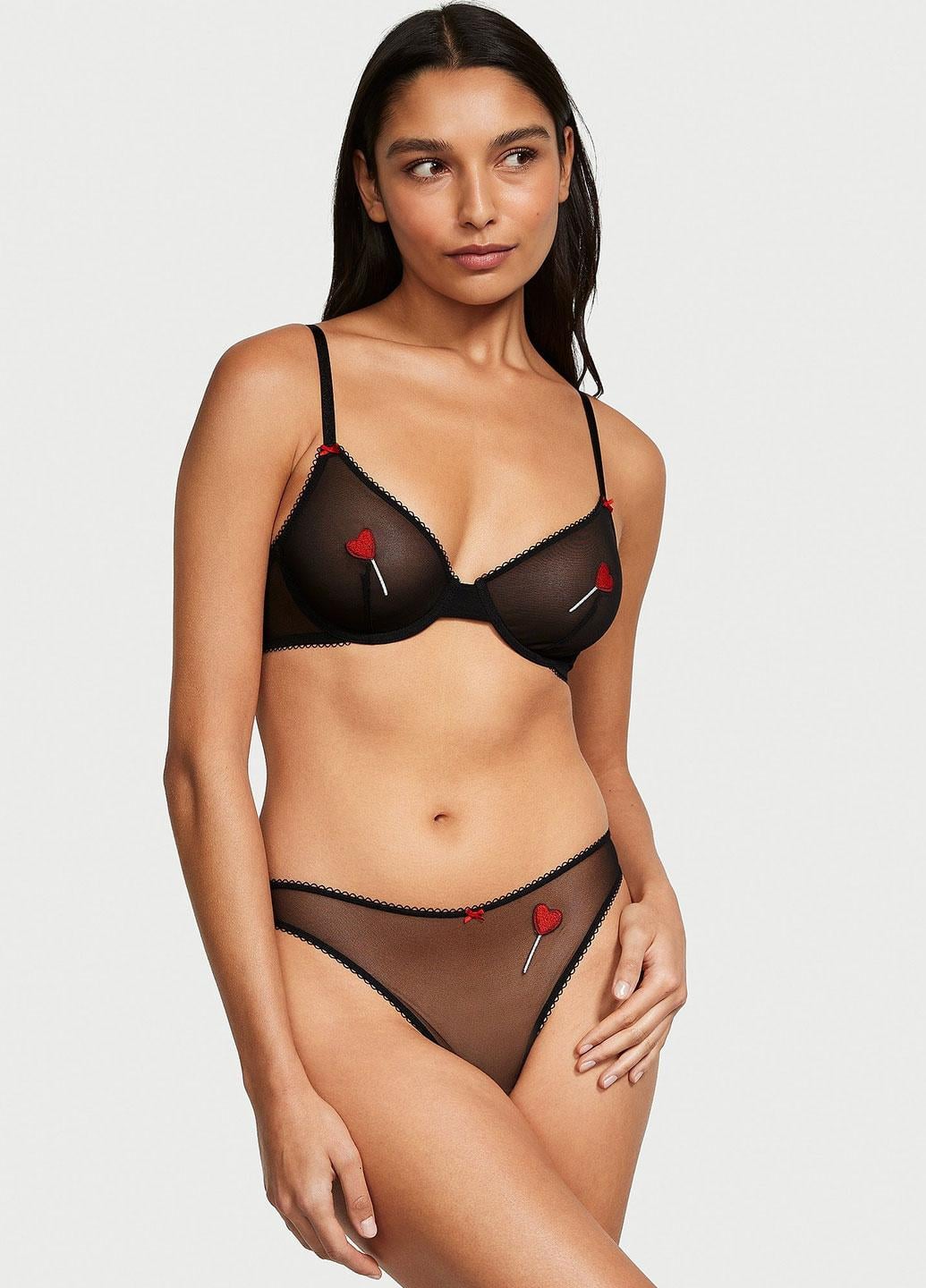 Комплект Victoria's Secret 34B/S Чорний (70400236513QC534B/S)