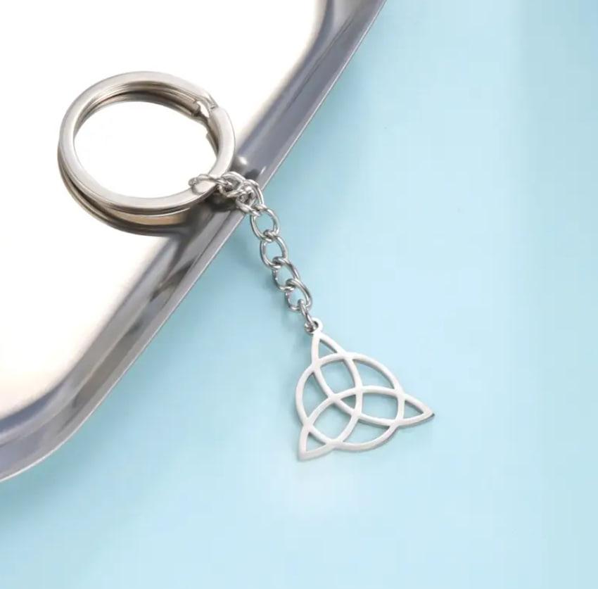 Брелок Triquetra Троица Викингов из нержавеющей стали (28349411)