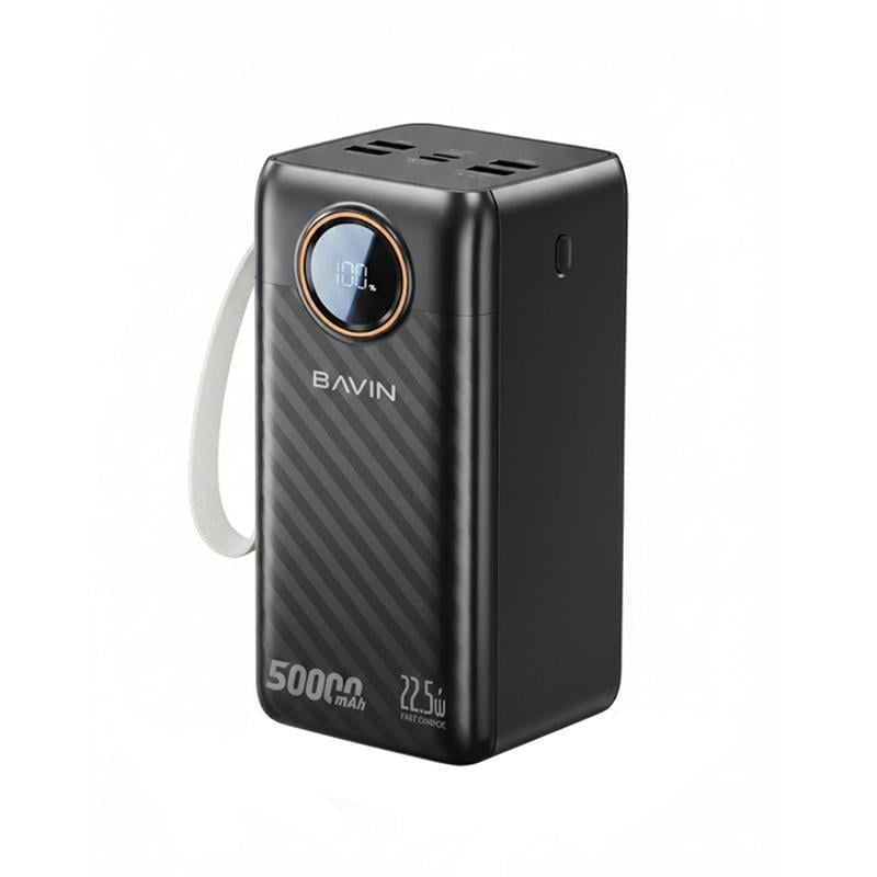 Повербанк BAVIN PC1157S 50000 mAh FAST CHARGING 22,5W Black (Y-PC1157S-BK) Повербанк BAVIN PC1157S 50000 mAh FAST CHARGING 22,5W Black (Y-PC1157S-BK)
