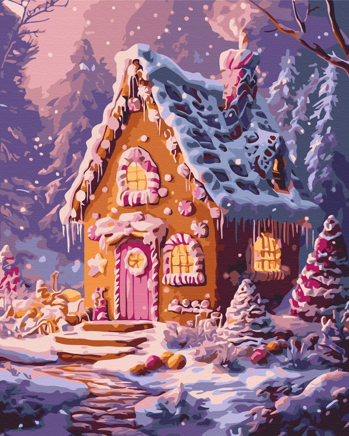 Картина за номерами Brushme Солодка зима 40x50 см (BS54501)