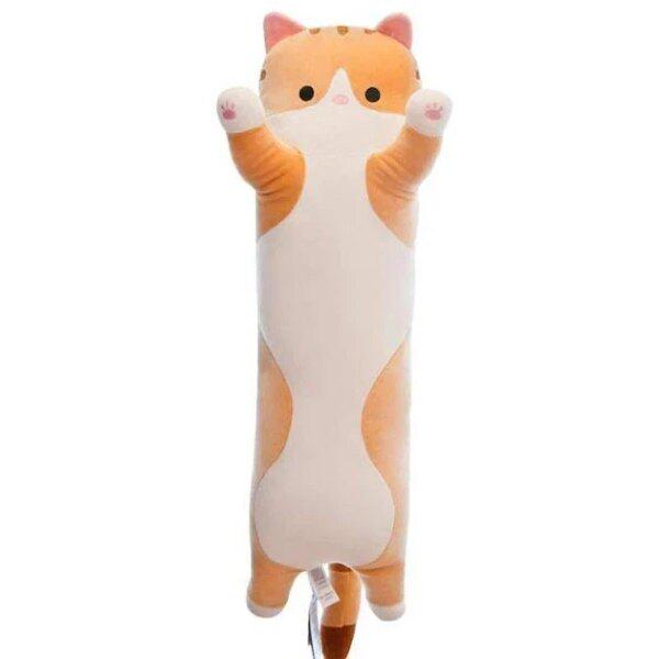 Мягкая игрушка Кот Батон котейка-подушка 50 см Коричневый (2371144657) Мягкая игрушка Кот Батон котейка-подушка 50 см Коричневый (2371144657)