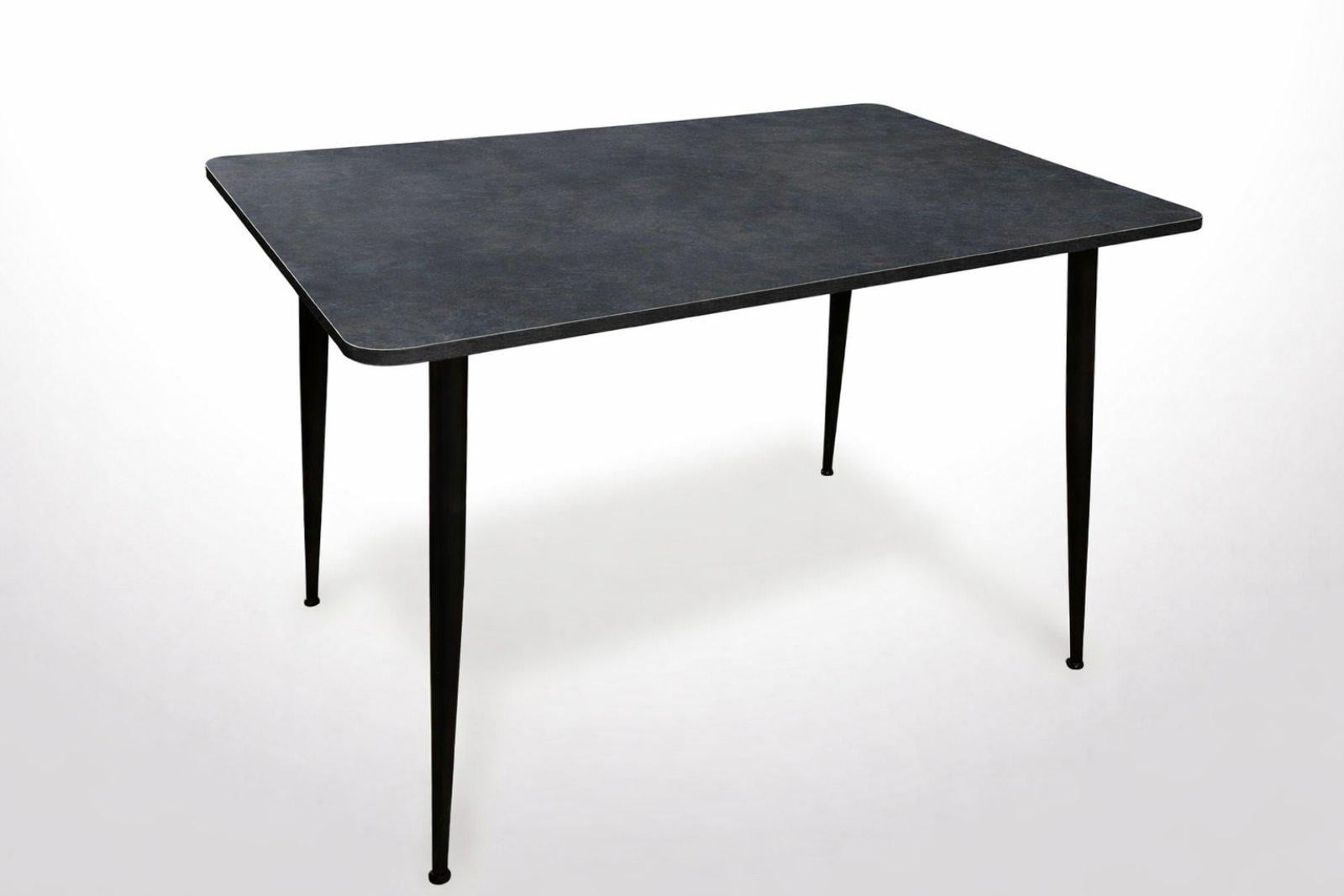 Обеденный стол Fusion Furniture Лофт 90 Черный/угольный камень
