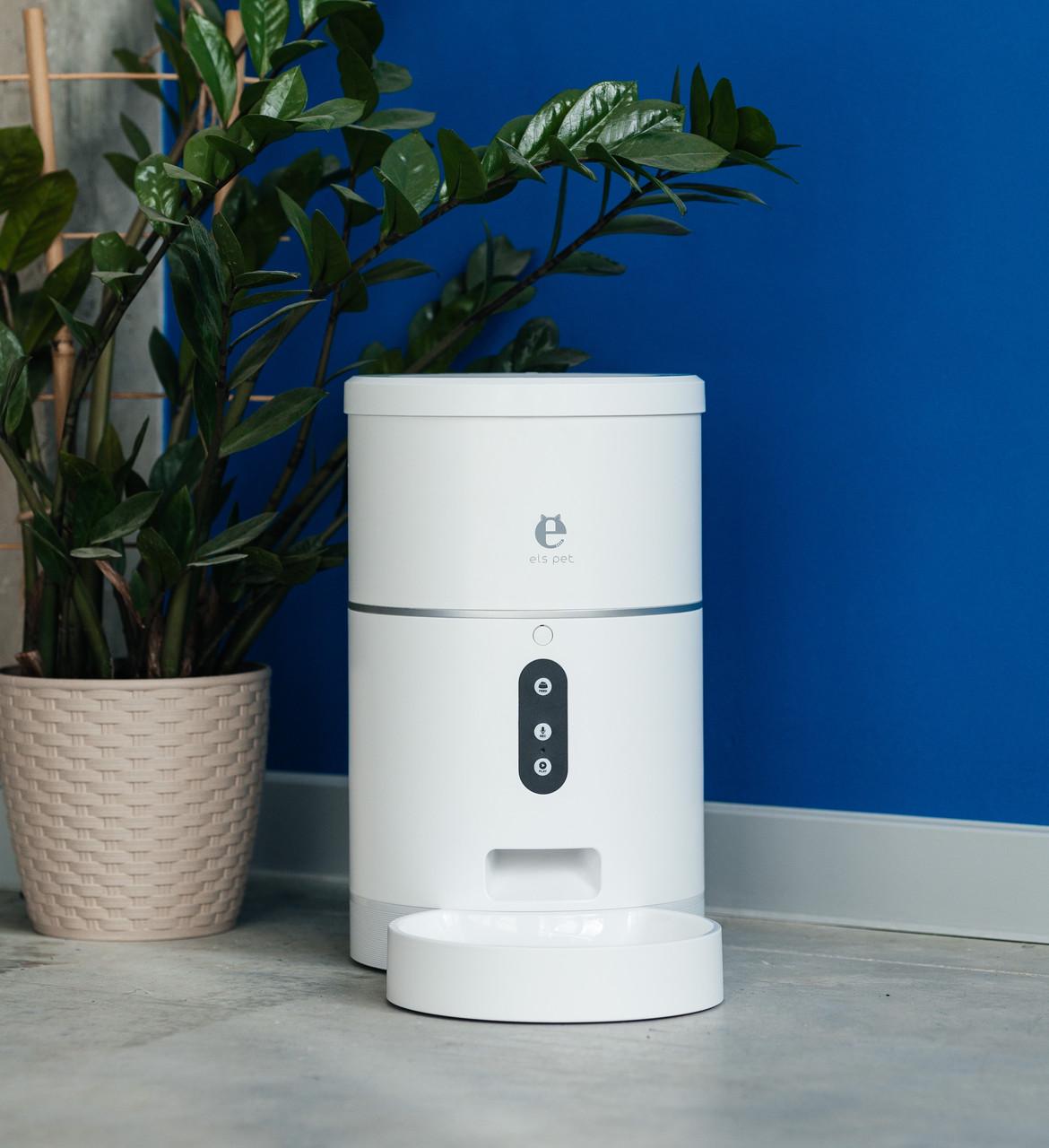 Кормушка автоматическая для кошек и собак ELS PET 4 л c Wi-Fi Белый (1345841925) - фото 11 Кормушка автоматическая для кошек и собак ELS PET 4 л c Wi-Fi Белый (1345841925) - фото 11