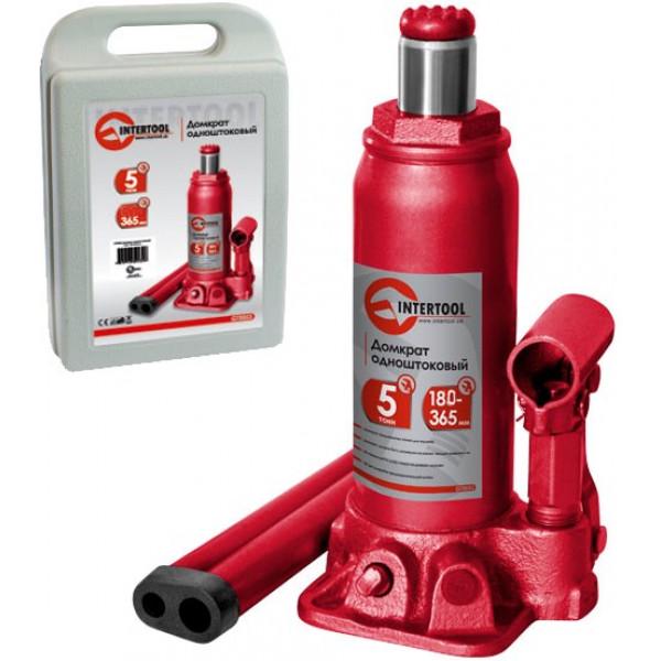 Бутылочный домкрат Intertool GT0053