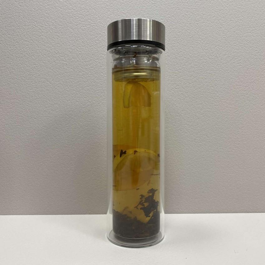 Бутылка из термостекла Ardesto AR1345SS с двойными стенками и крышкой в чехле 450 мл (2152626860) - фото 3 Бутылка из термостекла Ardesto AR1345SS с двойными стенками и крышкой в чехле 450 мл (2152626860) - фото 3