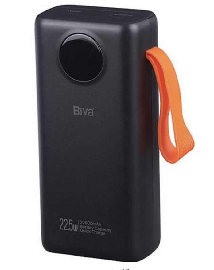 Повербанк BIVA BP-49 30000 mAh 22.5W Black
