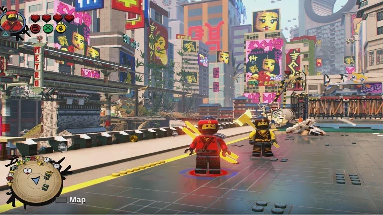 Игра LEGO Ninjago Movie Videogame and Film Double Pack для PS4 Blu-ray (0156) - фото 5