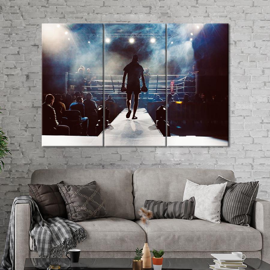 Картина спорт Боксерский ринг 156x100 см (A1224-3)