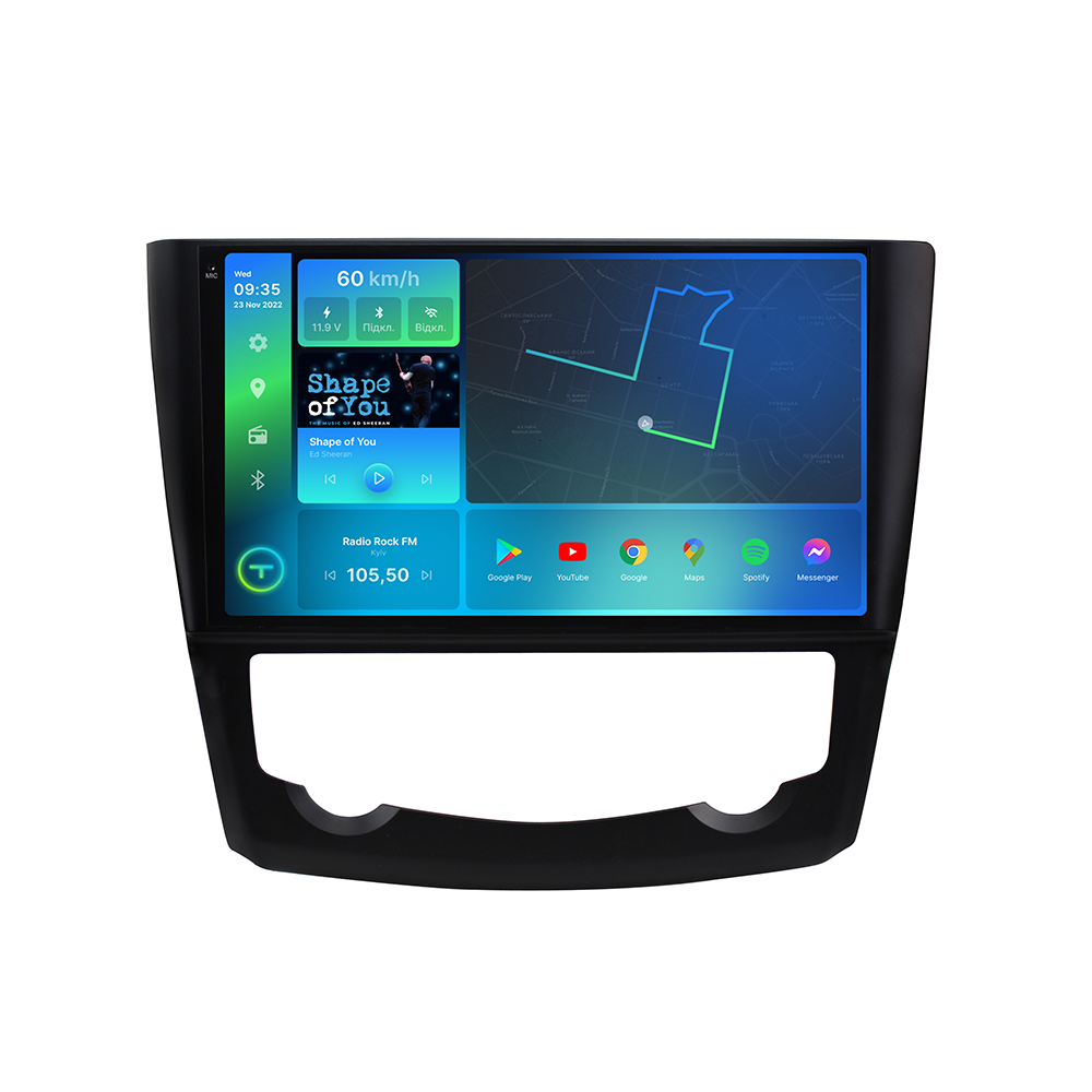 Автомагнитола штатная Torssen 2K F9232 для Renault Kadijar 2016- г. 4G/Carplay/DSP 2/32 GB 9" (202301843)