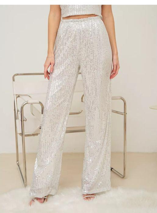 Брюки Gina tricot 202319П S Белый