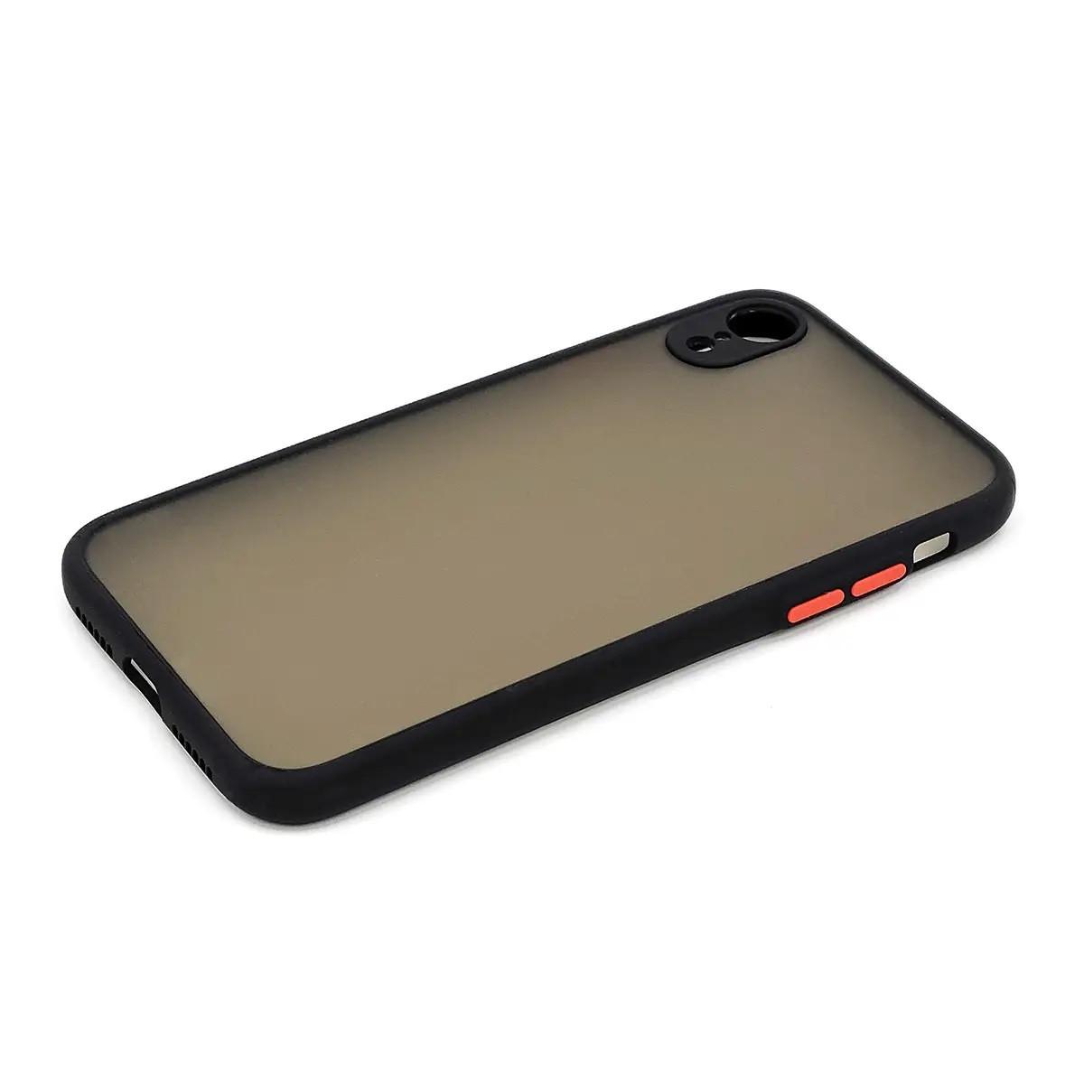 Силиконовый Чехол Накладка Avenger Totu Series Separate Camera Для iPhone Xr Black Силиконовый Чехол Накладка Avenger Totu Series Separate Camera Для iPhone Xr Black