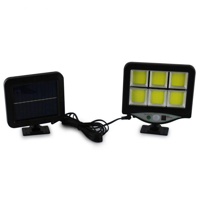 Вуличний ліхтар UKC Solar Light BK-128-6 COB 7499 (Light-008) - фото 2