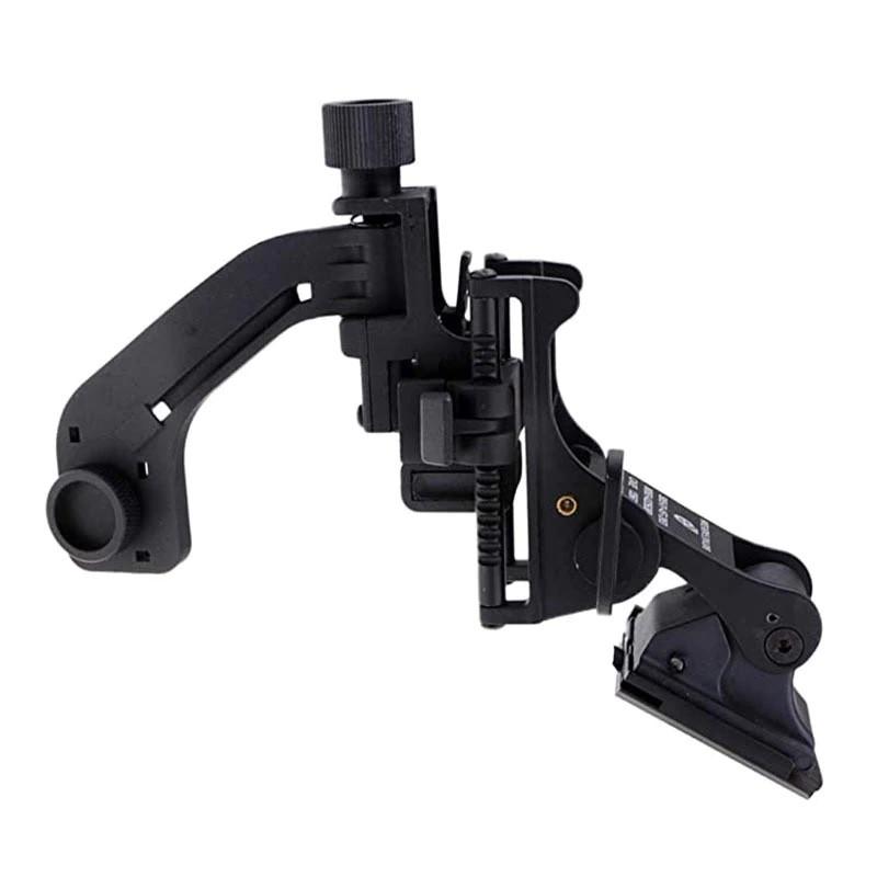 Комплект кріплення NVG на шолом з підйомним механізмом та пластиковий адаптер J-arm для монокуляра нічного бачення PVS-14 (100860-921) - фото 8 Комплект кріплення NVG на шолом з підйомним механізмом та пластиковий адаптер J-arm для монокуляра нічного бачення PVS-14 (100860-921) - фото 8