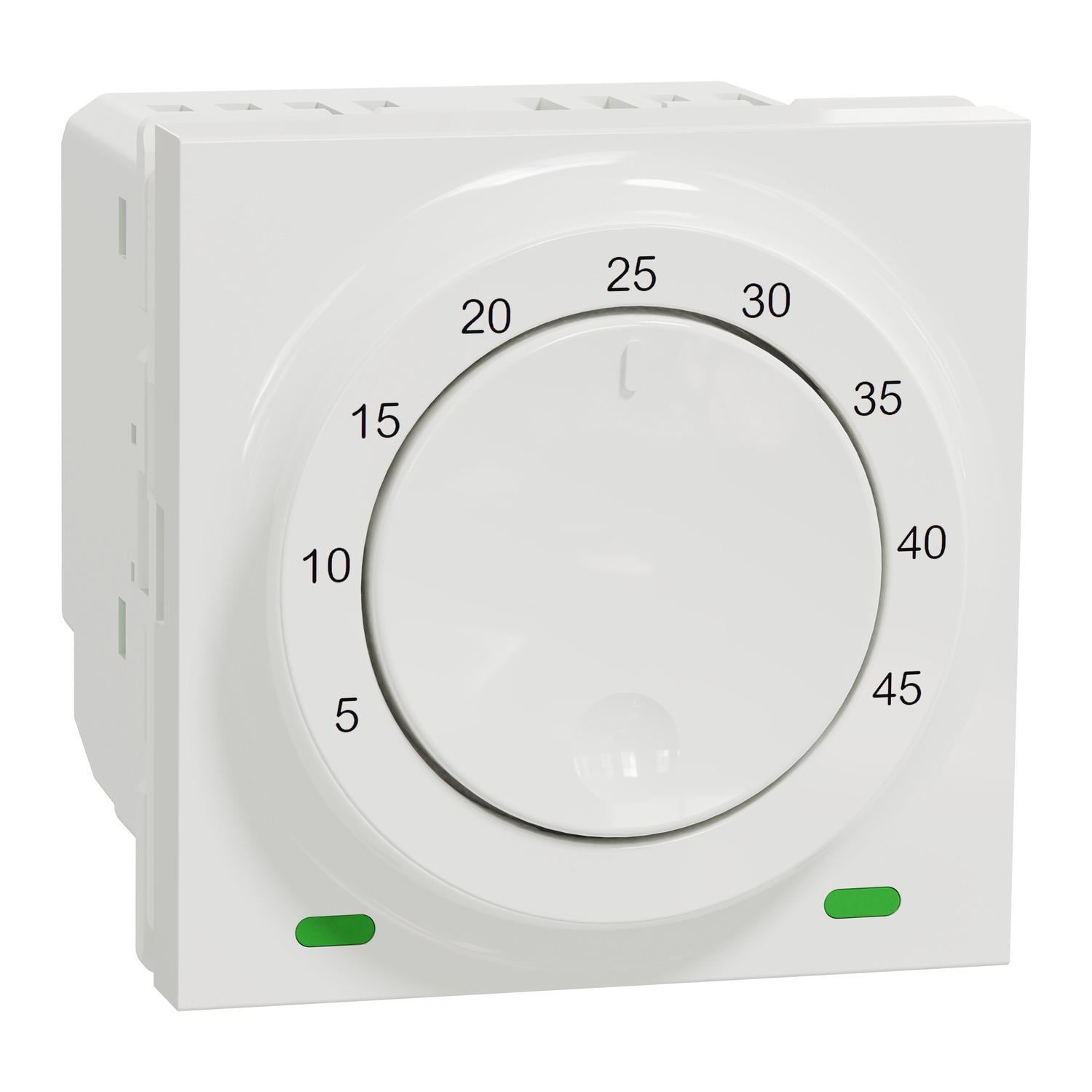 Термостат теплої підлоги Schneider Electric Unica 10А Білий (NU350318)