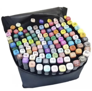 Набір маркерів двосторонніх Touch Smooth 80 шт. - фото 2 Набір маркерів двосторонніх Touch Smooth 80 шт. - фото 2