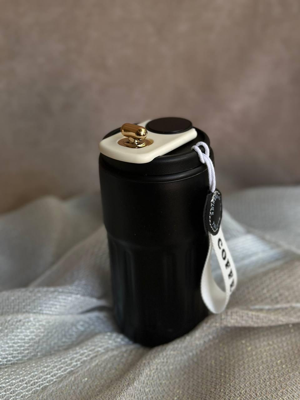 Термочашка Panalisa Perfect Cup с датчиком температуры 450 мл Черный (20127528)