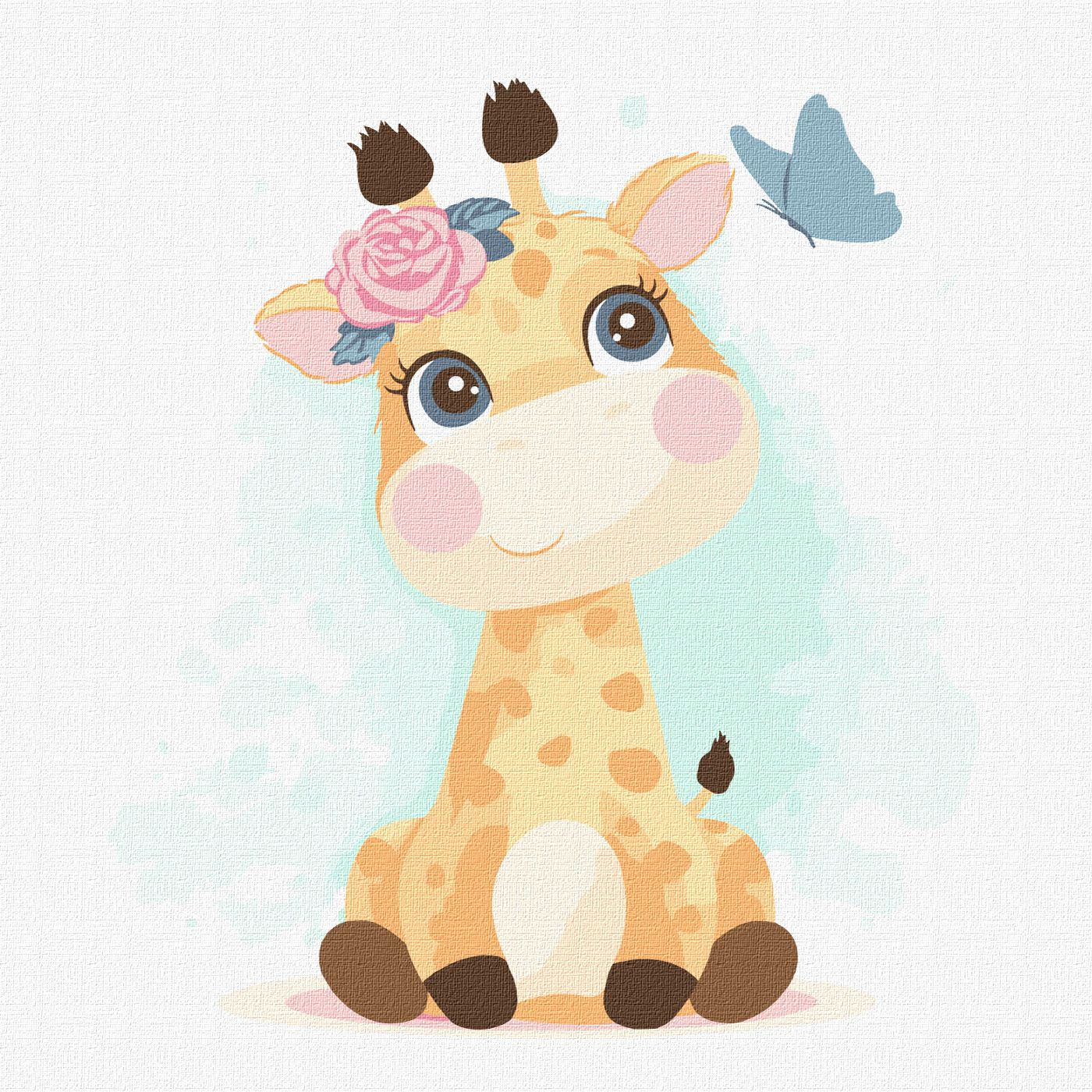 Картина по номерам Идейка Первое знакомство 30x30 см (KHO6091)