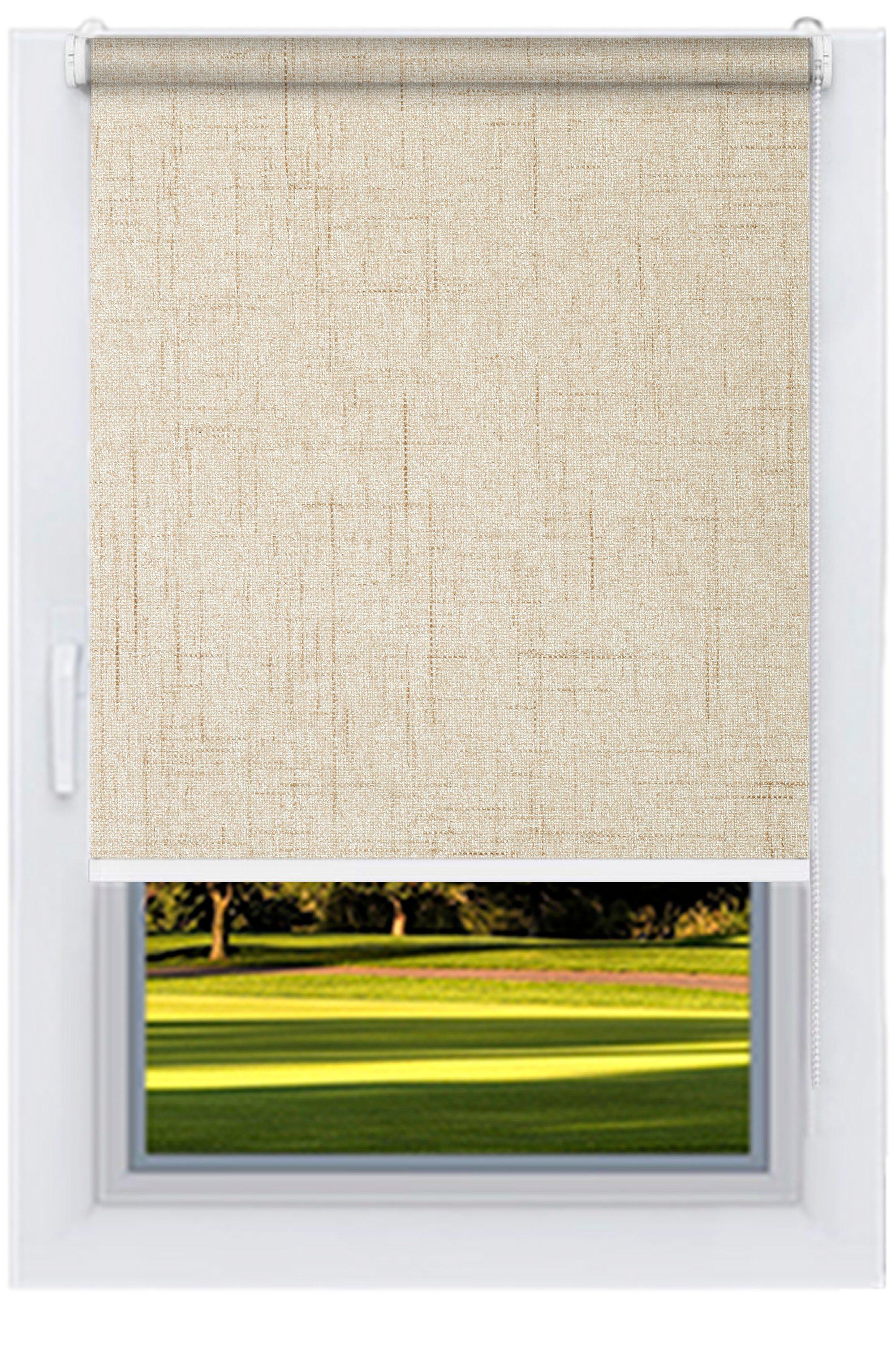 Ролета тканинна Decolux 120х250 см В.О. Китон Латте Стандарт 25