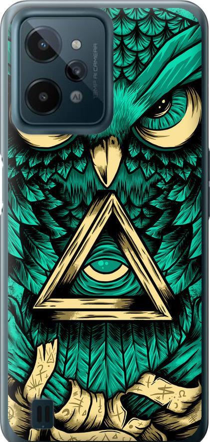 Чехол на Realme C31 Сова Арт-тату (3971u-2593-42517) Чехол на Realme C31 Сова Арт-тату (3971u-2593-42517)