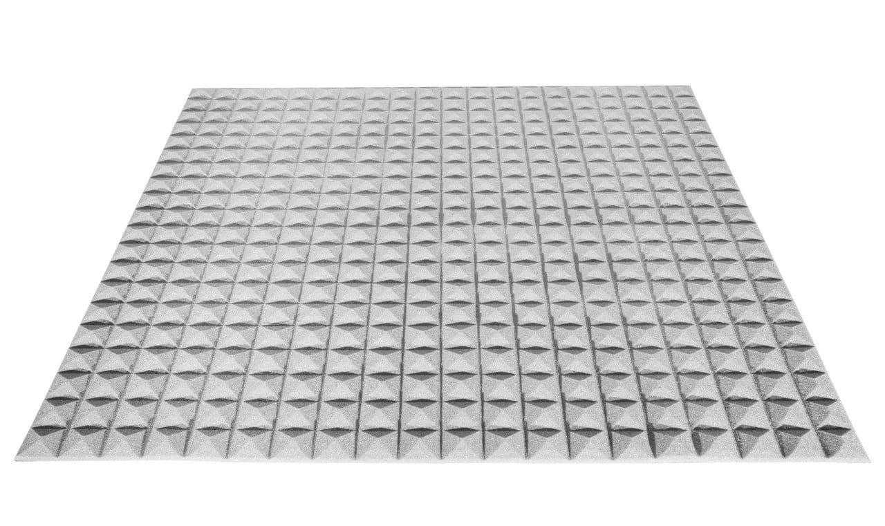 Акустический поролон Ecosound Пирамида 20 мм 1х1 м Серый