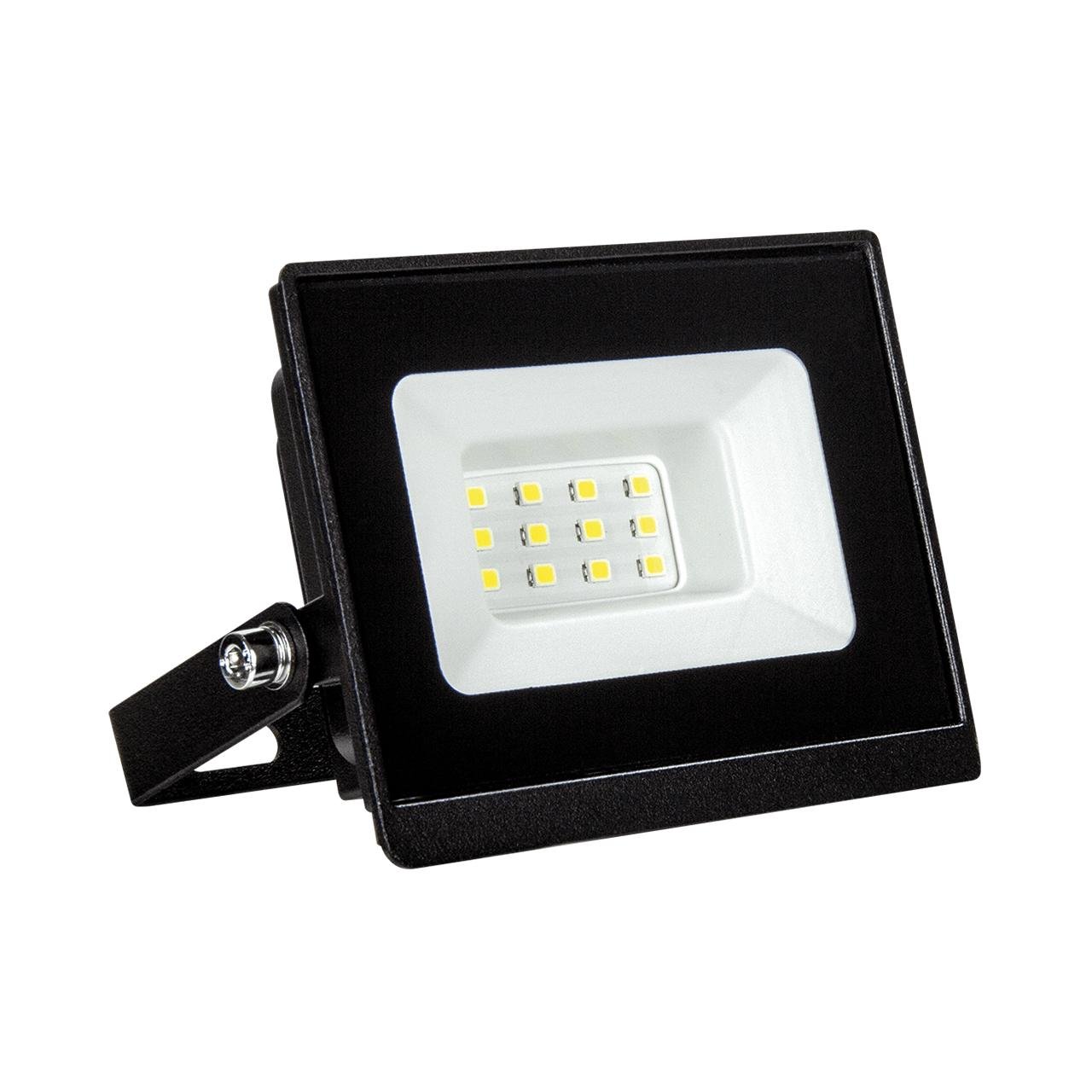Прожектор LED Eurolamp LED-FL-10 B 10W 230V 850 6500K IP65 92x26x61 мм (4262380663350)
