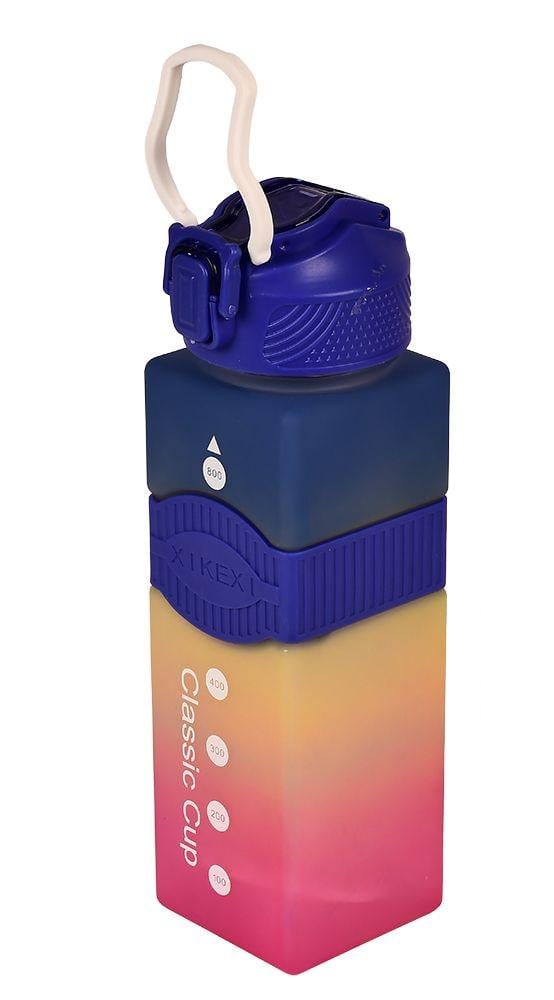 Пляшка спортивна пластикова 800 мл Blue (31071)