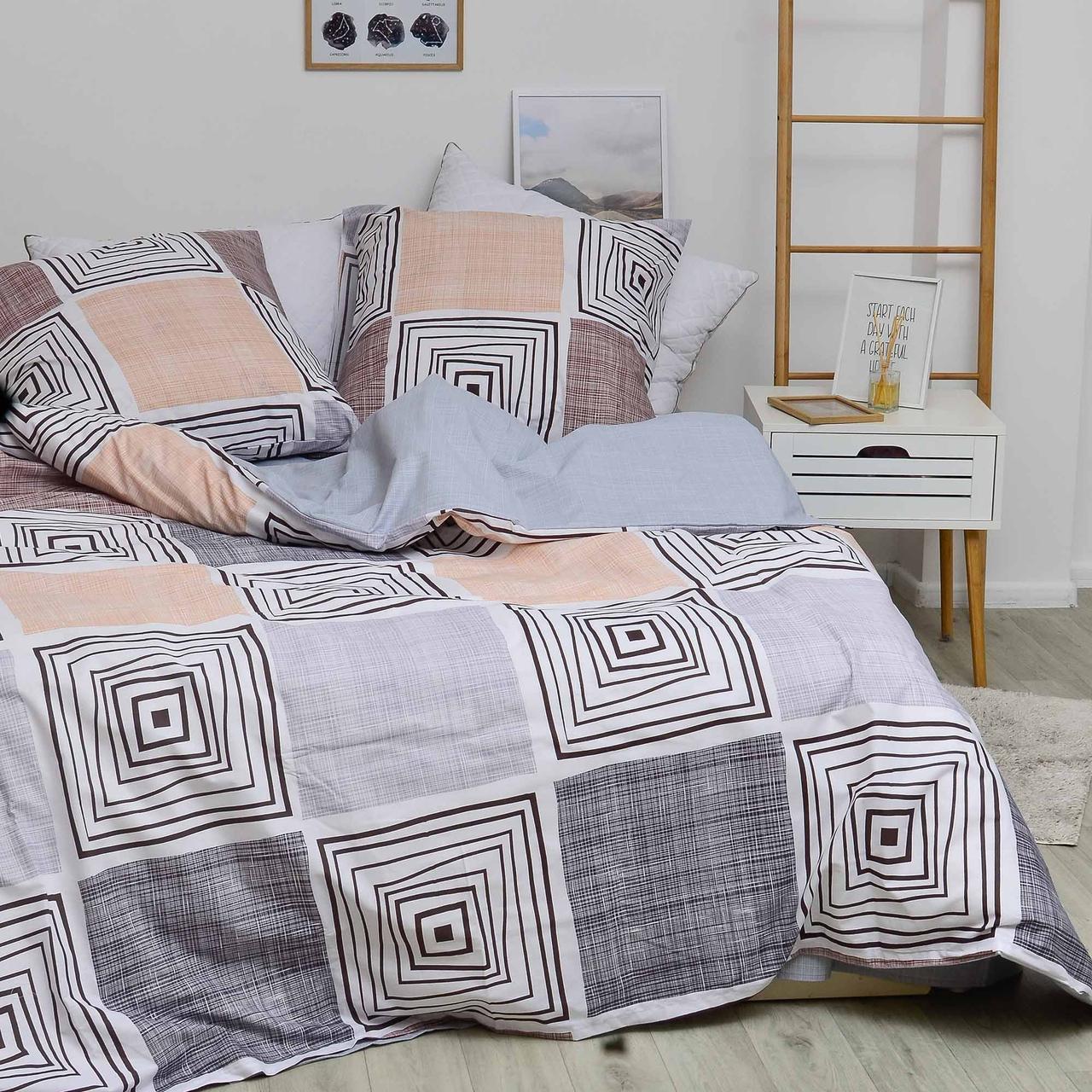 Постельное белье с простыней на резинке Viluta 20133 ранфорс двуспальное (22586437) Постельное белье с простыней на резинке Viluta 20133 ранфорс двуспальное (22586437)