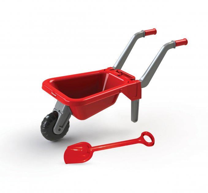 Тачка дитяча з лопатою Червоний (01530/01)