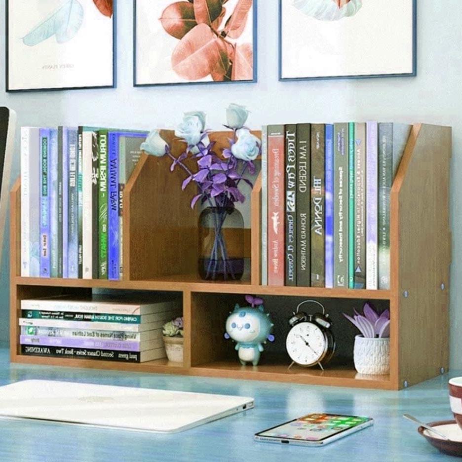 Полка книжная настольная из дерева Бокело Сиена (КПА-023905)