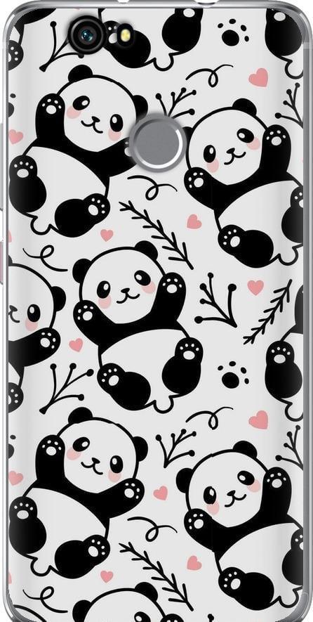 Чехол на Huawei Nova Панды (4318t-439-42517)