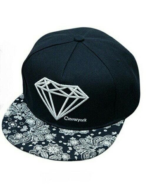 Кепка снепбек Diamond Бриллиант с прямым козырьком унисекс