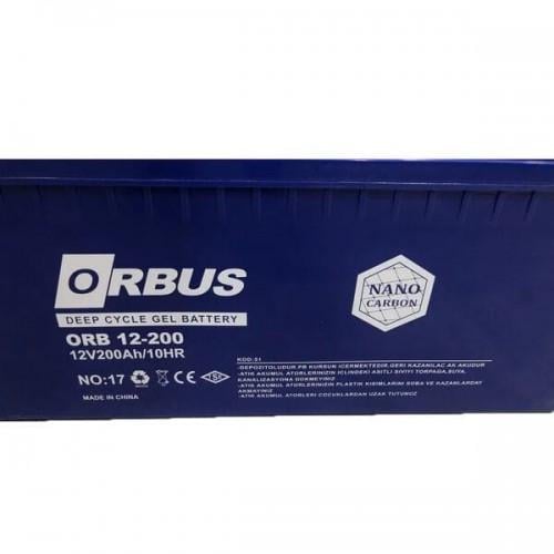 Гелевий акумулятор Orbus CG12200 GEL 12V 200 Ah для ДБЖ (ST021) - фото 3