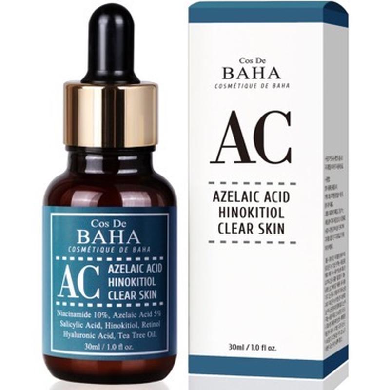 Сыворотка против акне с азелаиновой кислотой Cos de Baha Acne Treatment Serum AC 30 мл - фото 4