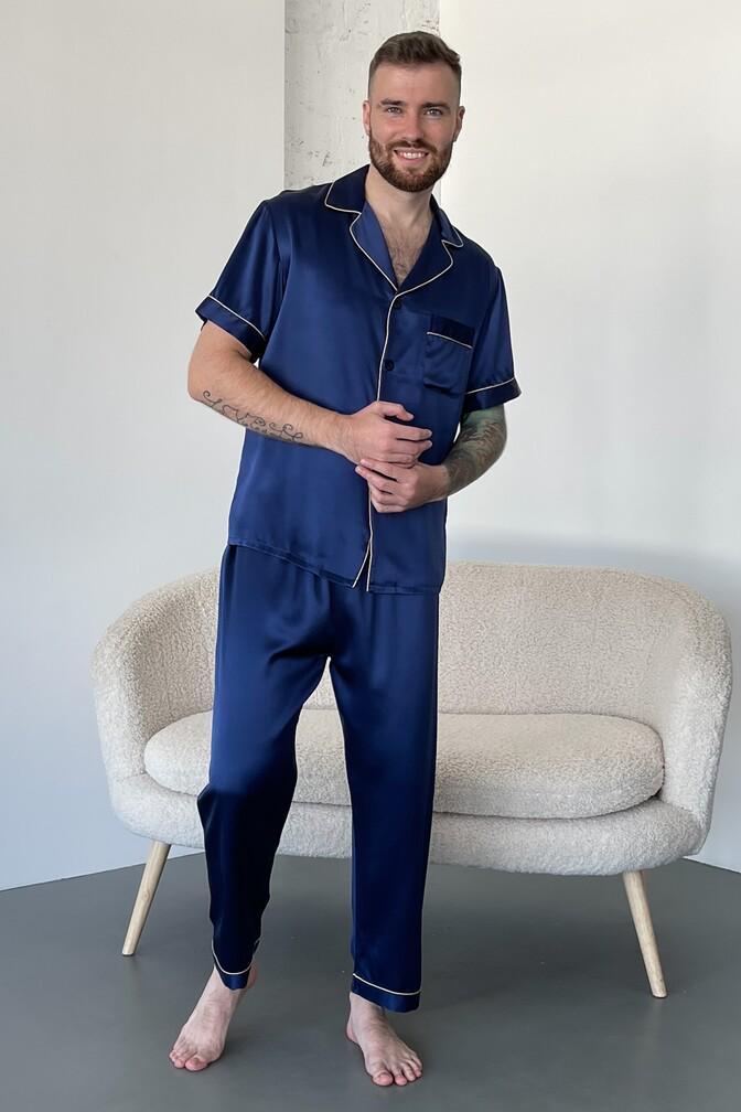 Пижама Silk Kiss Сиэтл S Синий (12765437) Пижама Silk Kiss Сиэтл S Синий (12765437)