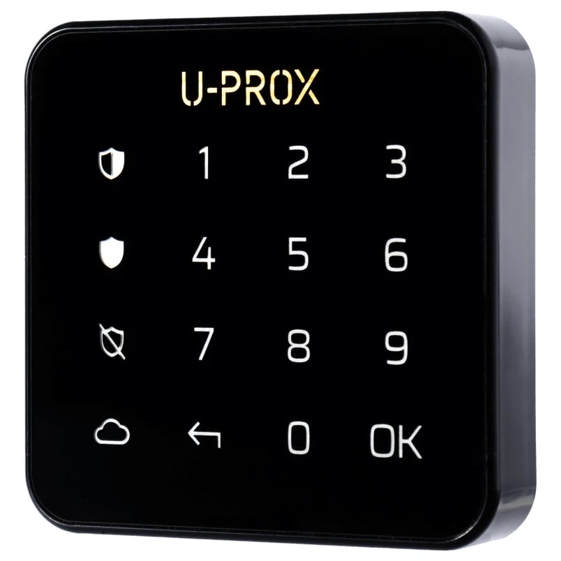Клавиатура беспроводная сенсорная для охранной системы U-PROX Keypad G1 подсветка 868 МГц Черный (ffa6347a)