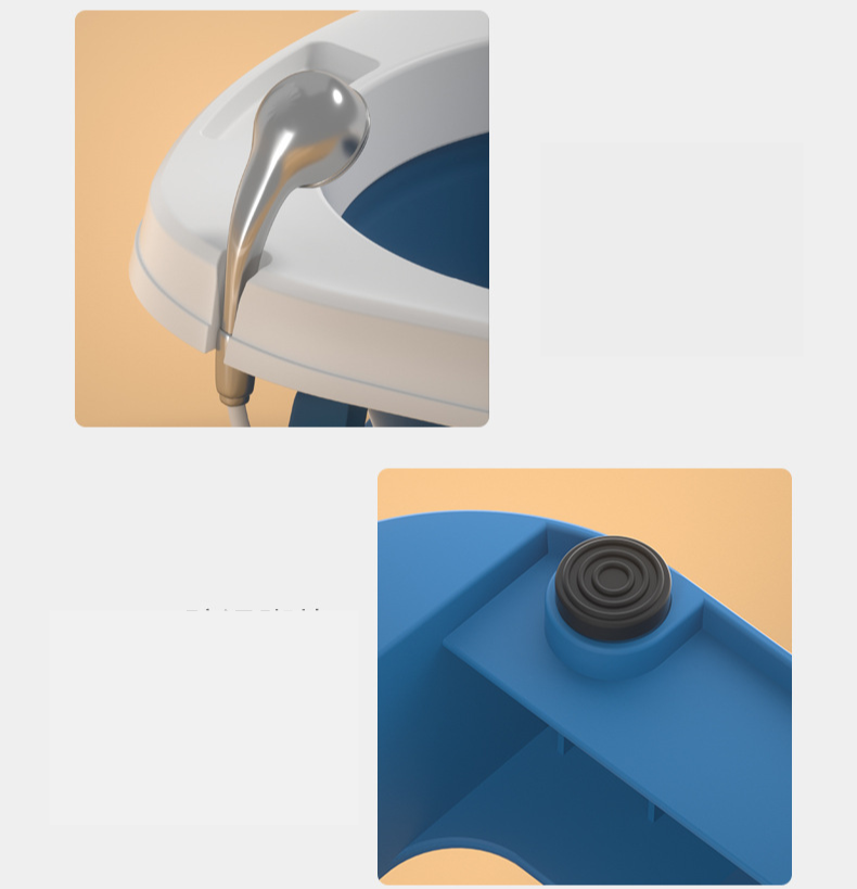 Детская складная ванна 82х49х21 см (2622987564) - фото 7