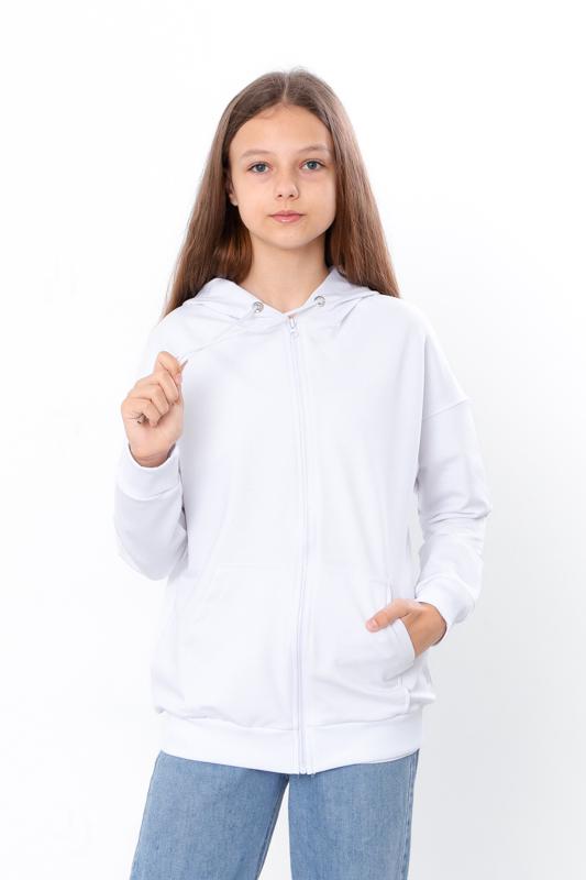 Худі для дівчинки Носи Своє 140 см Білий (6395-057-2-v1)