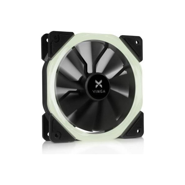 Кулер Vinga LED fan-01 White