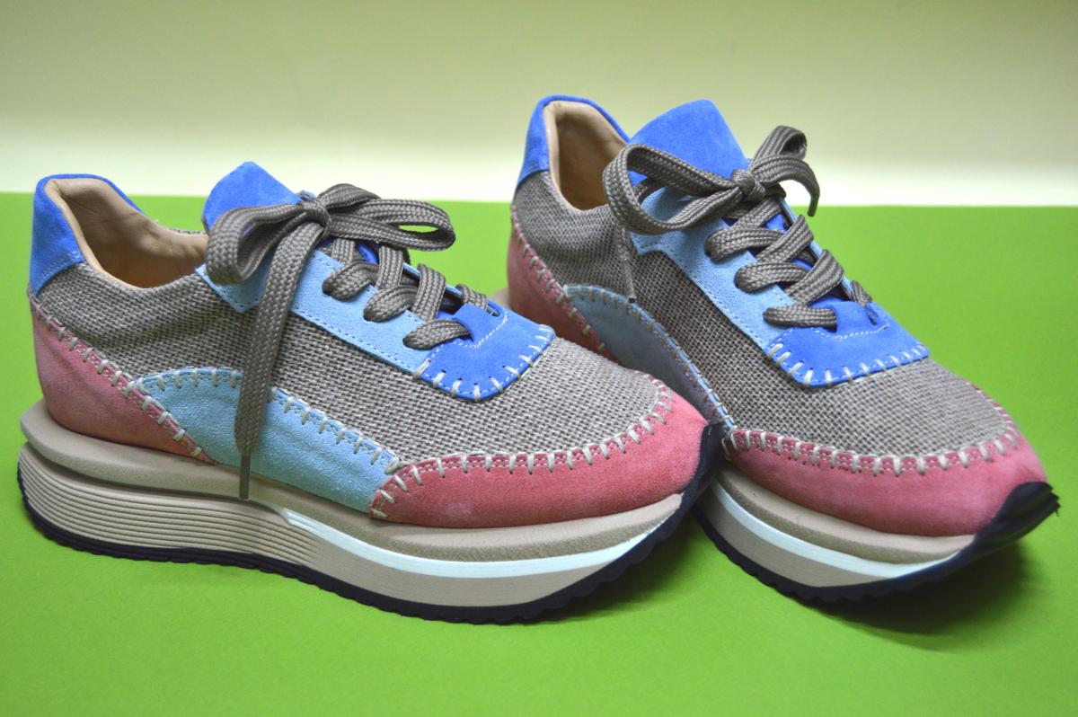 Кросівки жіночі Aquamarin мішковина/замша р. 37 Кольоровий (94100570237) Кросівки жіночі Aquamarin мішковина/замша р. 37 Кольоровий (94100570237)