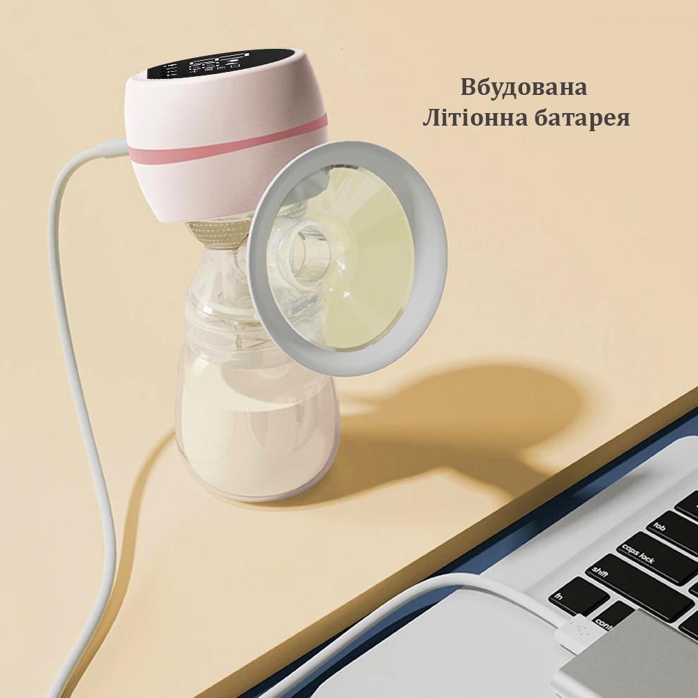 Молокоотсос Dr.Isla ультратихий с функцией массажа и стимуляцией лактации Розовый (15151610) - фото 7 Молокоотсос Dr.Isla ультратихий с функцией массажа и стимуляцией лактации Розовый (15151610) - фото 7