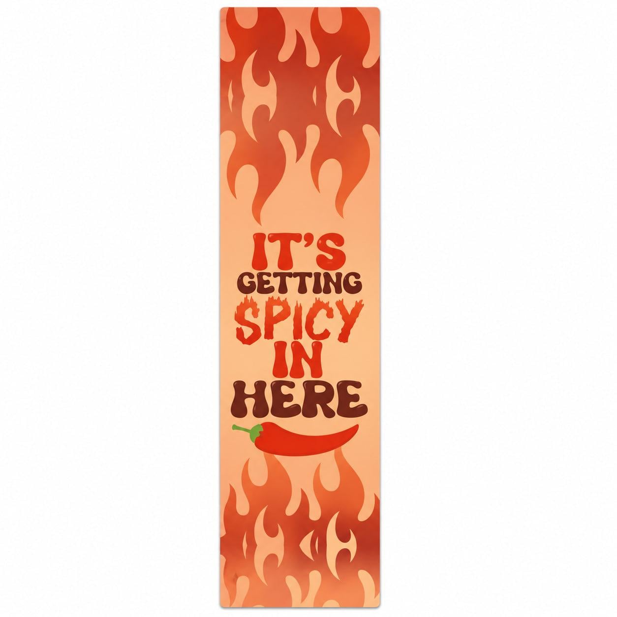 Закладка для книг картонна It's Getting Spicy in Here Помаранчевий (37242487)